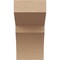 Ekena Millwork 8"W x 8"D x 16"H Wide Monterey Rough Cedar Woodgrain TimberThane Corbel, Primed Tan CORUR08X08X16MONRCPR - alternate 2